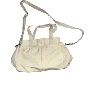 Kipling Kenzie Shoulder Crossbody Handbag‎ Polyamide KI1090 Pale Daffodil Yellow
